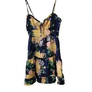 Women's Love Tree Floral Mini Dress. Size M